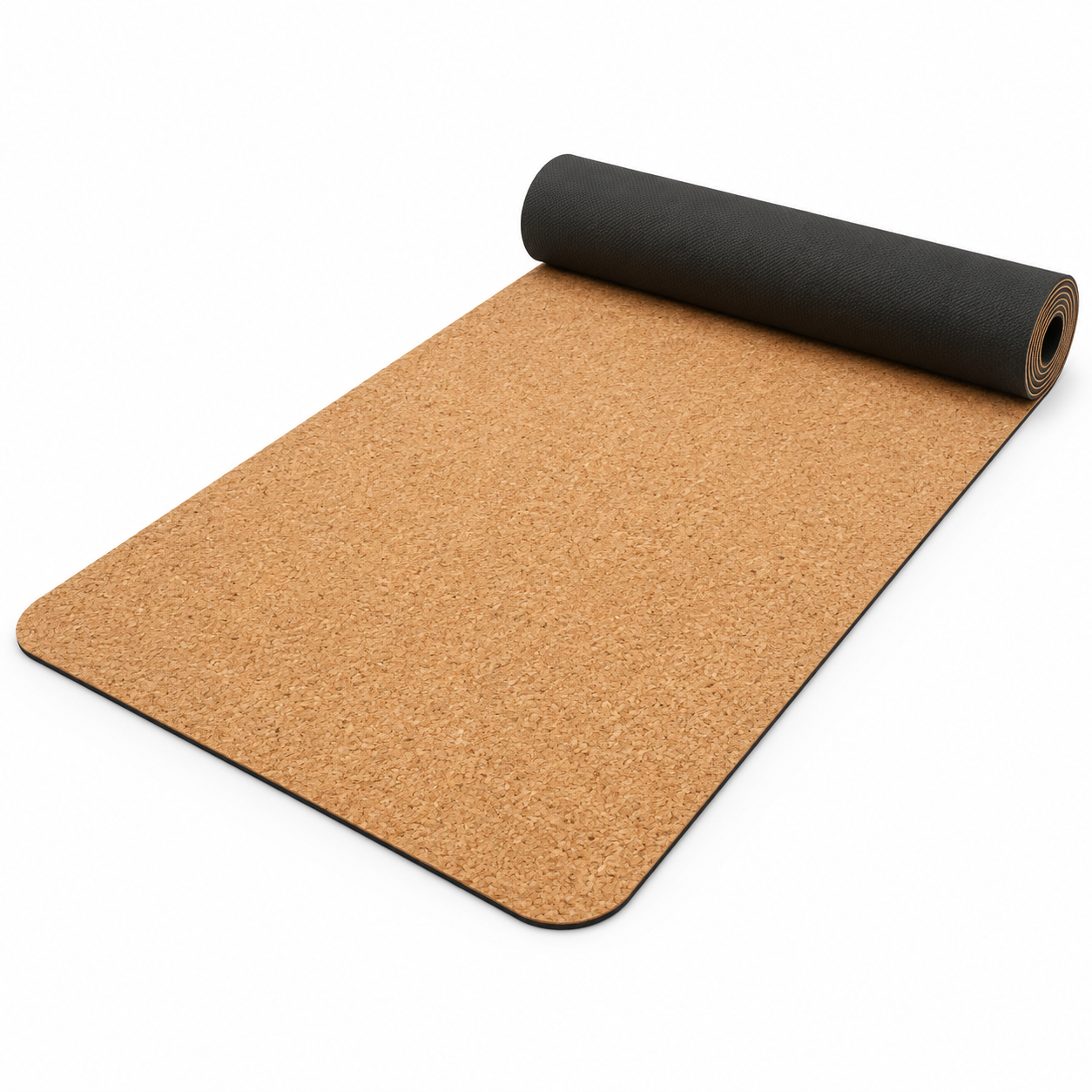Tapis de yoga en liège naturel 183x66x0,5 cm