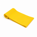 Bande élastique plate jaune résistance légère 150x15x0,035 cm