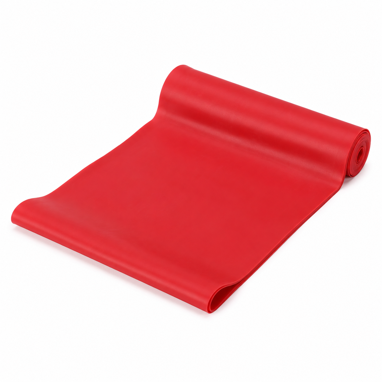 Bande élastique plate rouge résistance moyenne 150x15x0,045 cm
