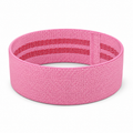 Bande pour fessiers en tissu rose résistance légère 33x8 cm