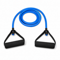 Tube de résistance bleu avec poignées tension 10 kg