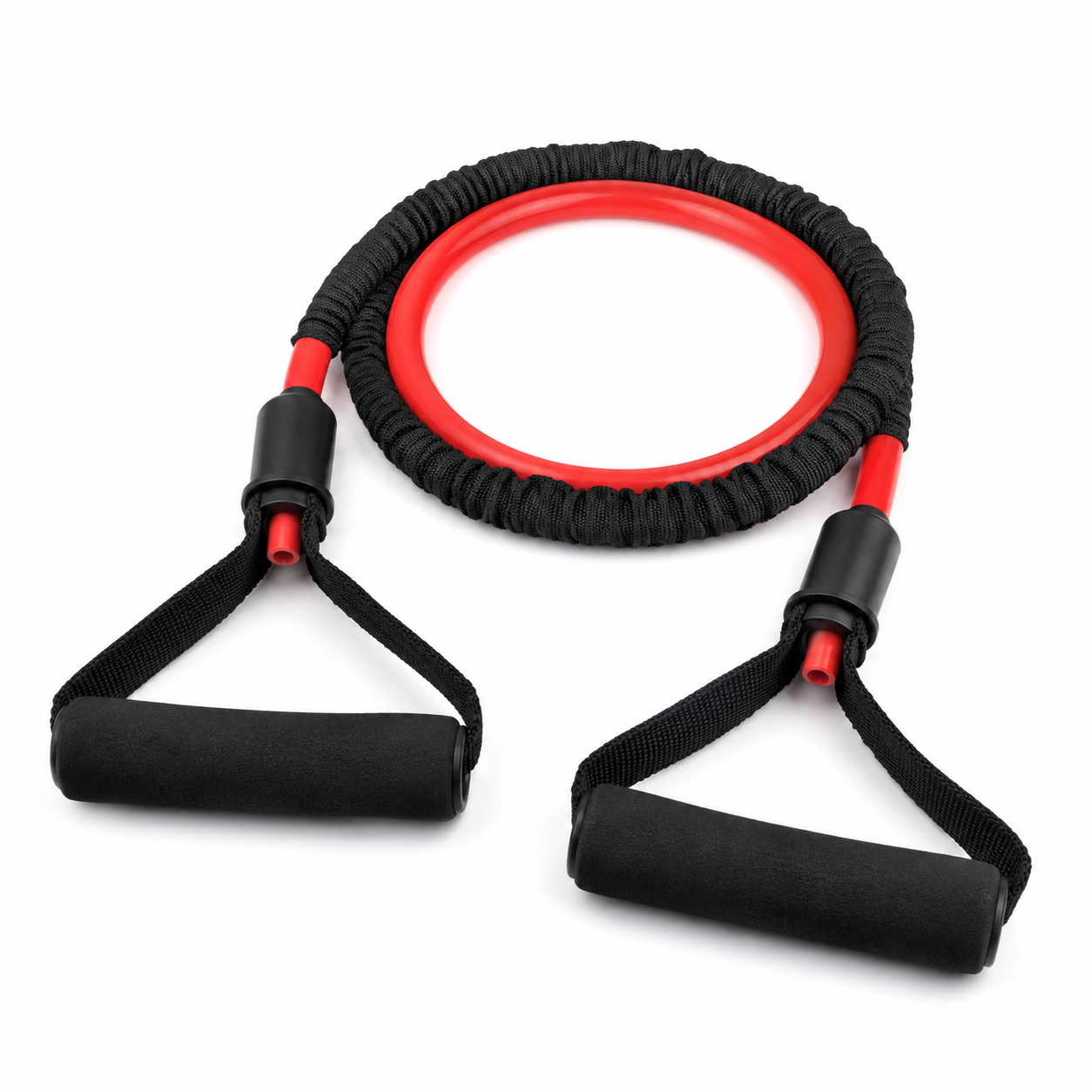Tube de résistance rouge avec poignées tension 20 kg