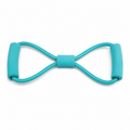 Bande de résistance en huit turquoise légère 35x10 cm