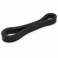 Bande longue en boucle noire résistance 35 kg 208x4,5 cm