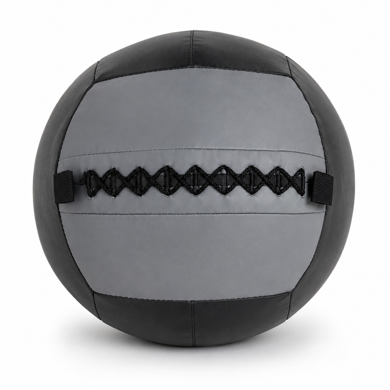 Wall ball gris et noir 8 kg diamètre 36 cm