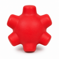 Balle de réaction hexagonale rouge Ø7 cm